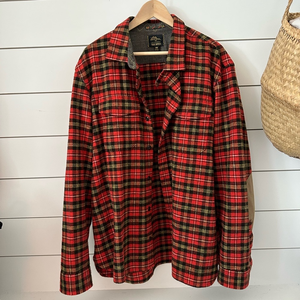 LL Bran Todd Snyder Flannel Button Down Shirt